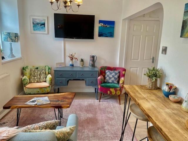 St Ives Apartment Private Parking With Garden 10 Minute Walk Into Town And Beach Экстерьер фото